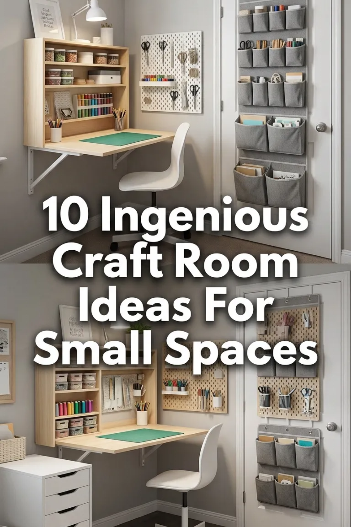 10 Craft Room Ideas Small Spaces