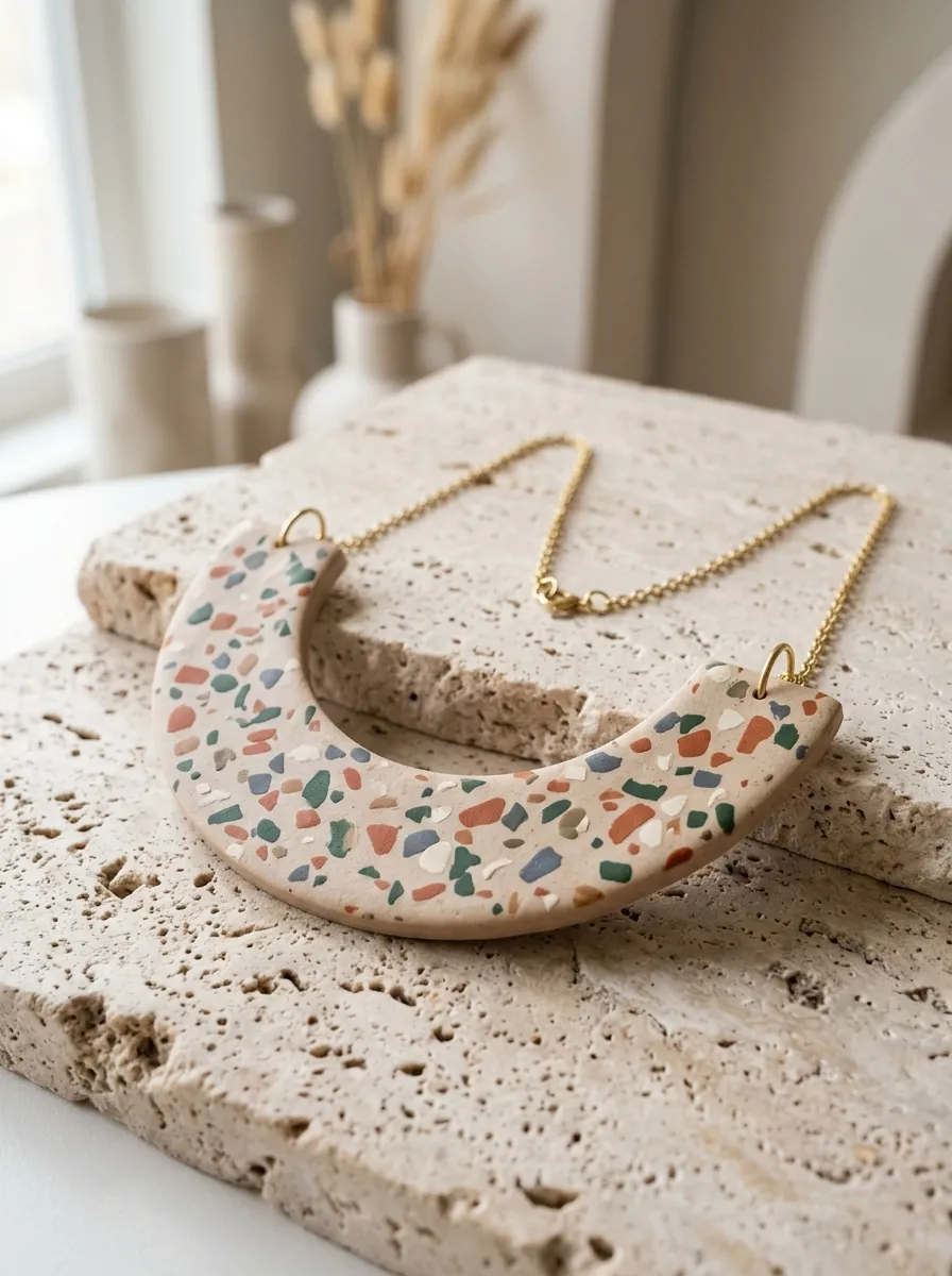 10 Statement Polymer Clay Necklace Ideas