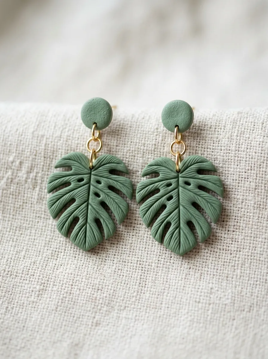 10 Nature-Inspired Polymer Clay Jewelry Ideas