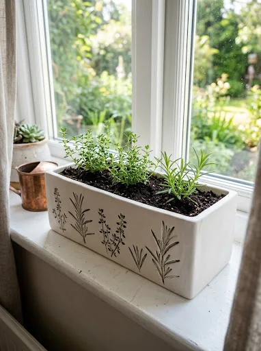 10 White Clay Planter Ideas